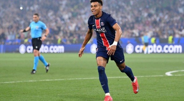 Doué dominou as ações do ataque do PSG e foi fatal contra a Inter de Milão.