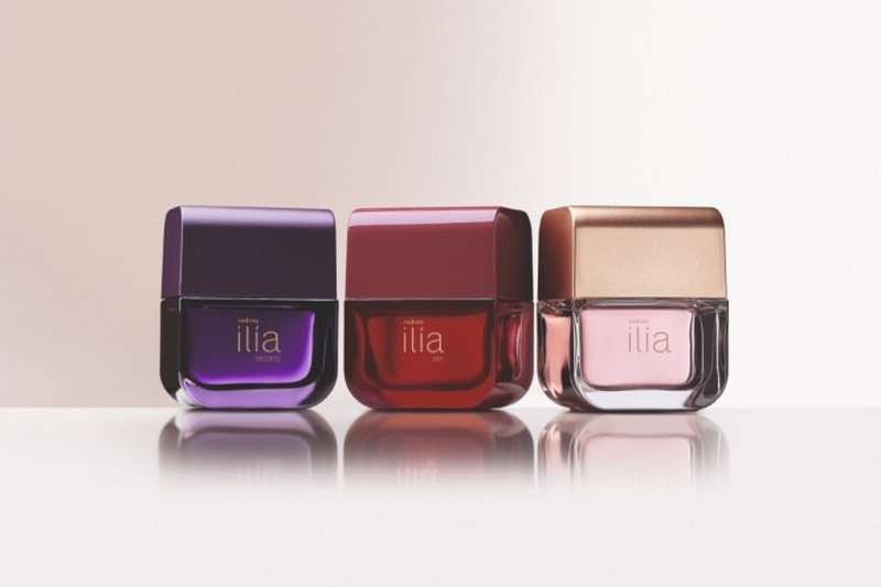 Imagem dos perfumes da linha Ilía