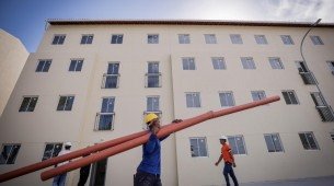 Habitacional Papa Francisco, na comunidade do Pilar