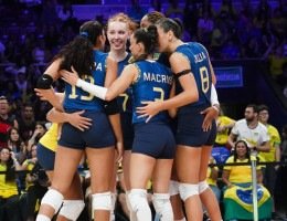 Próximo jogo do Brasil na VNL Feminina: Data, horário e onde assistir ao vivo Brasil x Alemanha