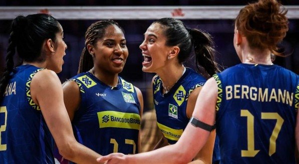 O Brasil soma seus primeiros três pontos na VNL e se prepara agora para enfrentar os Estados Unidos.