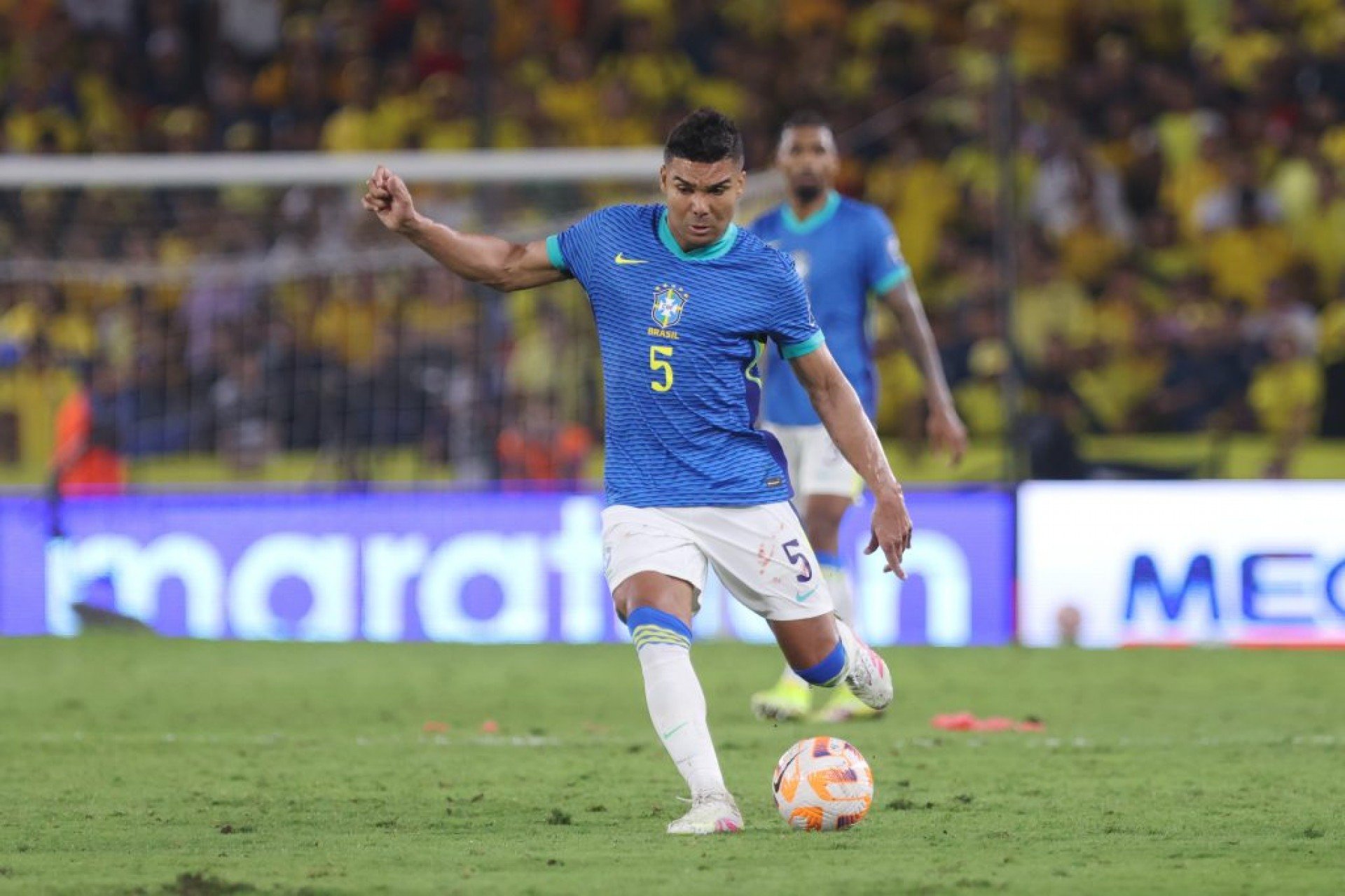Casemiro celebra retorno à Seleção: ‘É uma alegria imensa voltar. Voltar bem!’