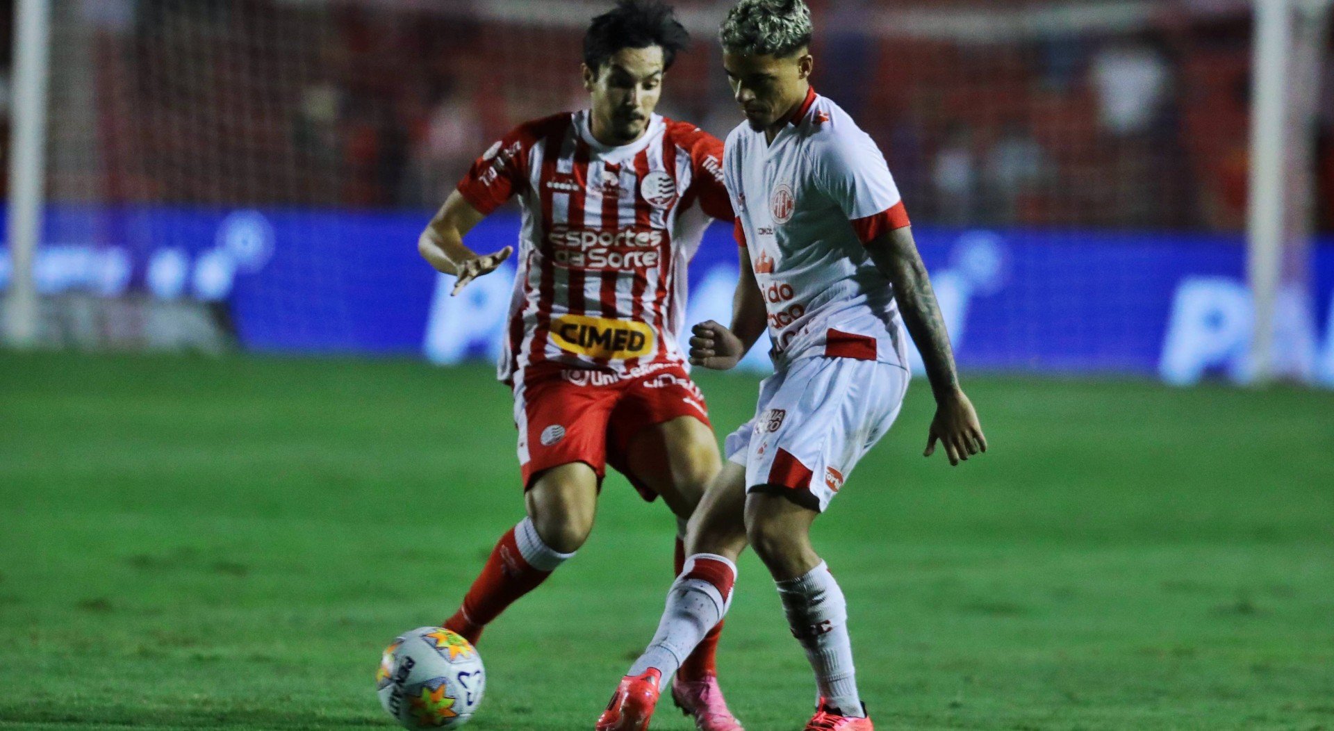 Lance da vitória do Náutico sobre o América-RN - a última partida do Timbu pela Copa do Nordeste