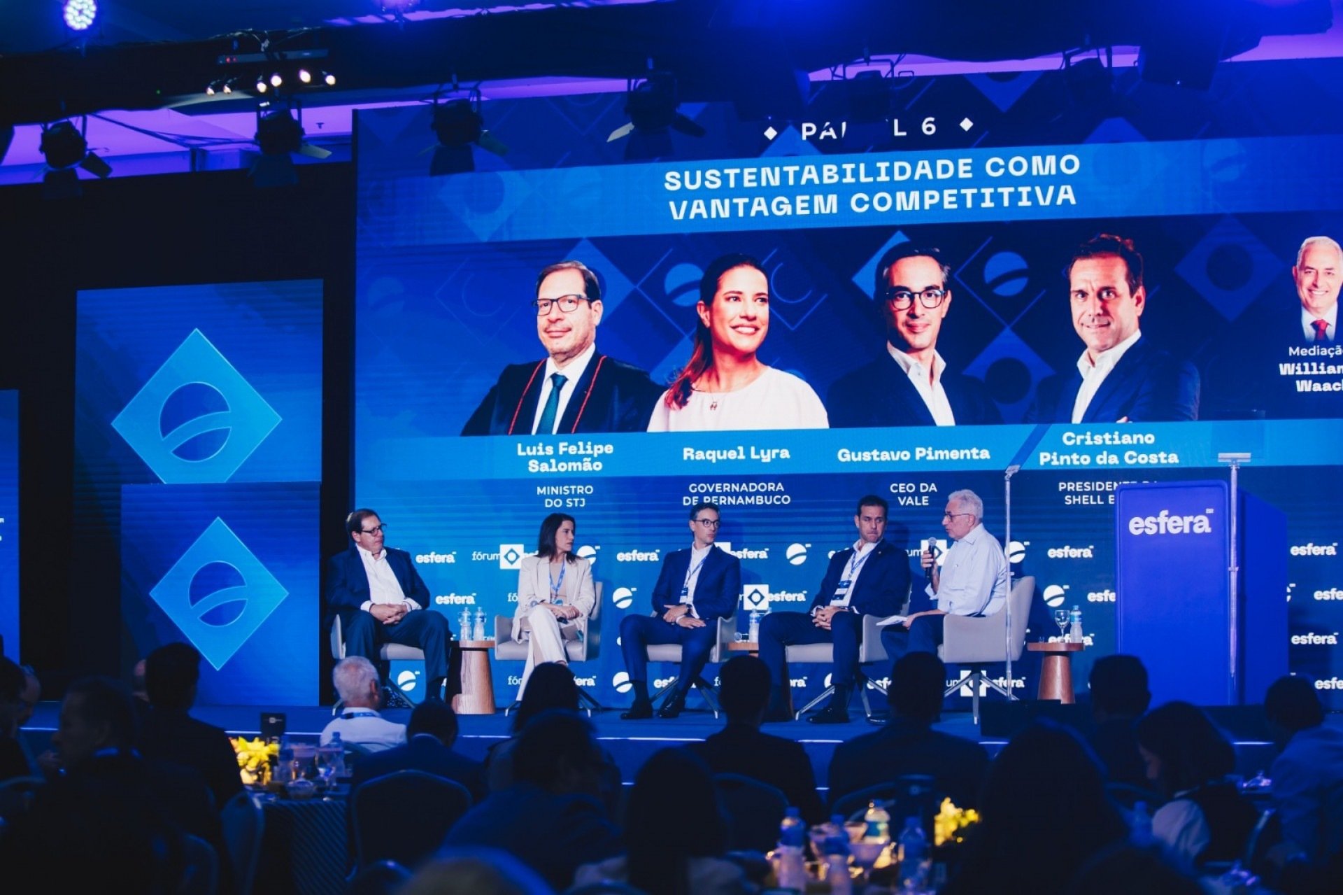 No Fórum Esfera Brasil, Raquel Lyra destaca avanço da transição energética em Pernambuco