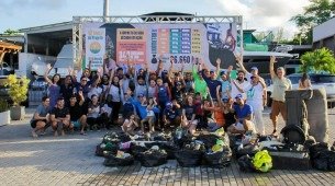 II Regata Cabanga do Meio Ambiente reúne 31 velejadores e recolhe 382kg de resíduos na Bacia do Pina