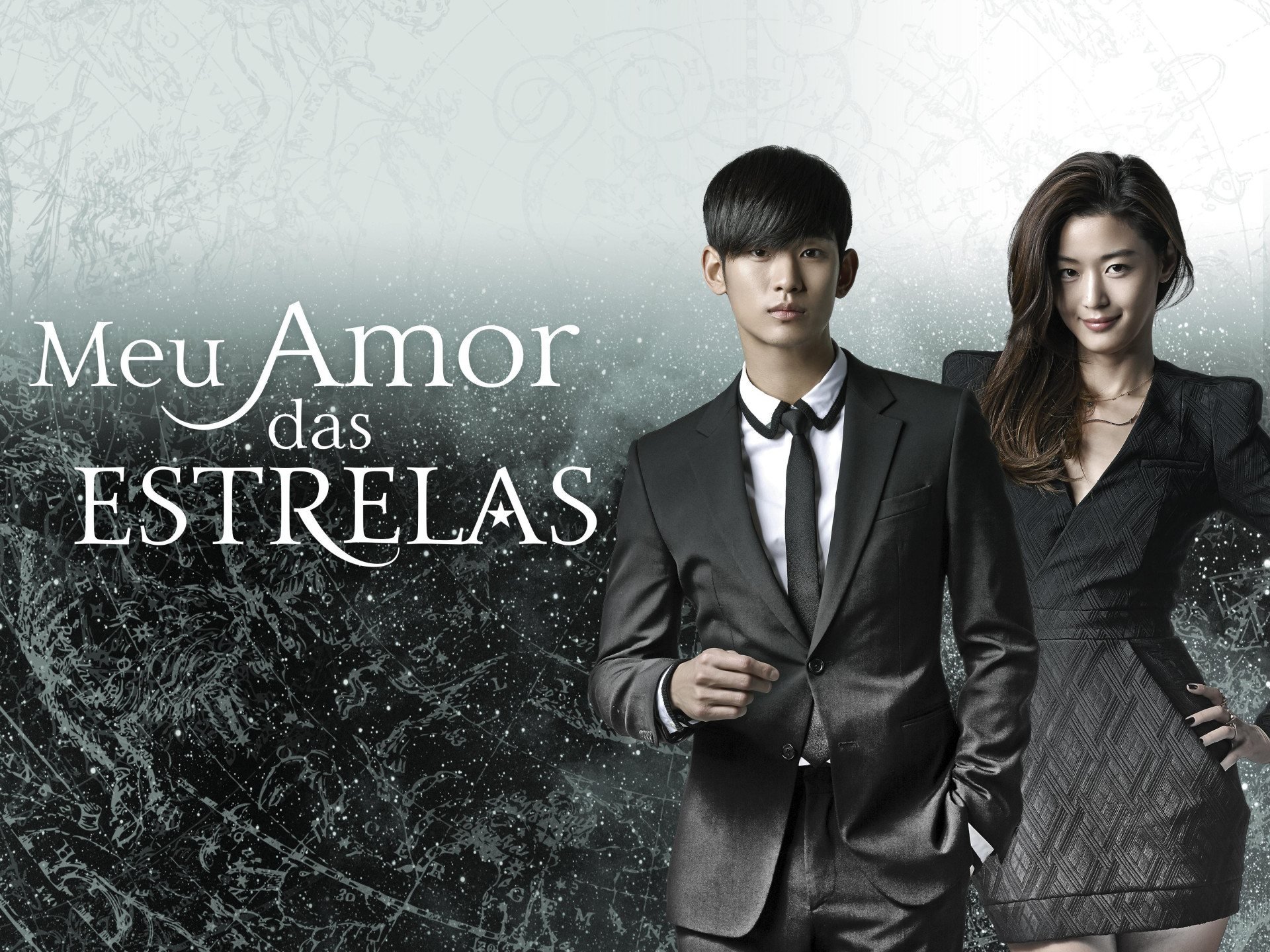 Dorama Meu Amor das Estrelas é destaque na tela da TV Jornal / SBT