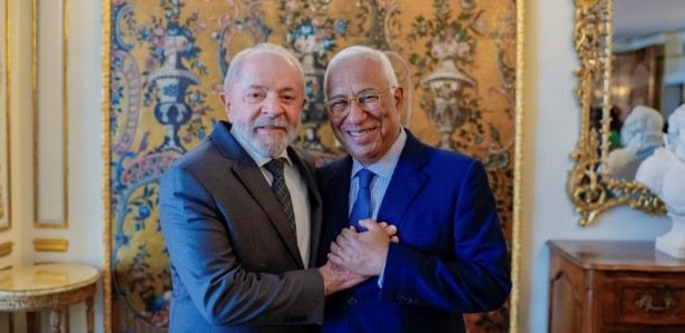 Lula reforça convicção na aprovação do acordo Mercosul - União Europeia em reunião com o presidente do Conselho Europeu, António Costa
