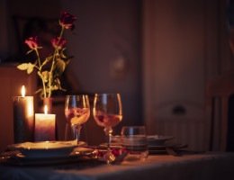 Jantar à luz de vela