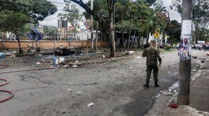 Atentados com explosivos deixam ao menos um morto na Colômbia e ampliam tensão no país