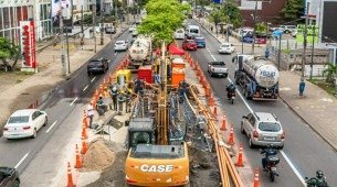 Compesa finaliza obra emergencial de esgoto na Avenida Domingos Ferreira, em Boa Viagem