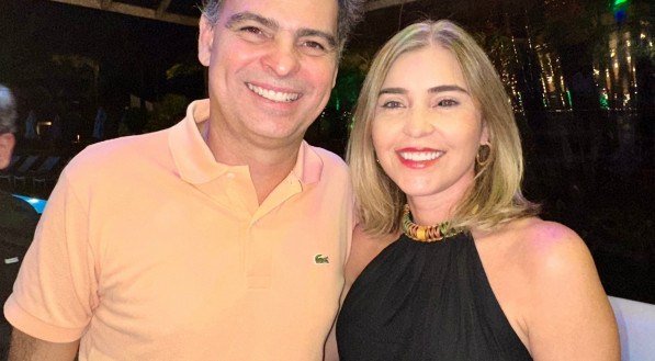 João e Lúcia Wanderley, prestígio em festa em Porto de Galinhas