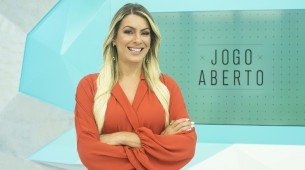 Renata Fan, apresentadora do Jogo Aberto 