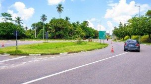 O pedágio dá acesso a diversas praias do Litoral Sul