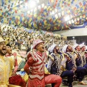 Concursos de quadrilhas juninas no Sítio Trindade