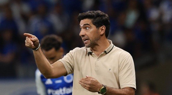 Imagem do técnico Abel Ferreira, do Palmeiras