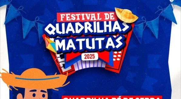 Imagem de divulgação Festival de Quadrilhas Matutas
