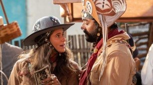 Imagem da novela 'Guerreiros do Sol, do Globoplay