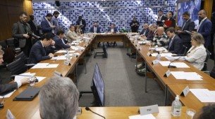 Reunião do Colégio de Líderes, o presidente da Câmara dos Deputados, Hugo Motta (Republicanos-PB).