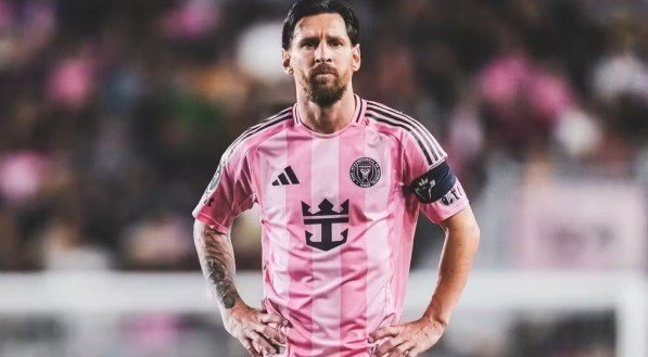 Messi, atacante do Inter Miami