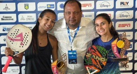 Dupla de paulista com catarinense derrotou brasileiras e ficou com o caneco neste sábado na Capital Federal