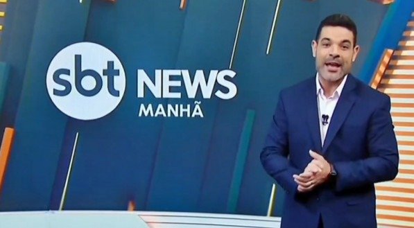 Darlisson Dutra comanda o SBT News Manhã