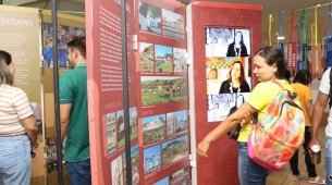 Exposição itinerante Patrimônios de Pernambuco, promovida pela Fundarpe