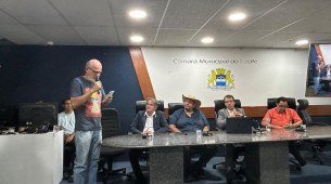 Imagem da Audiência pública que debateu lei de tração animal na Câmara dos Vereadores do Recife