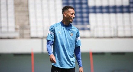 Brasileiro chegou recentemente ao clube para reforçar o ataque 