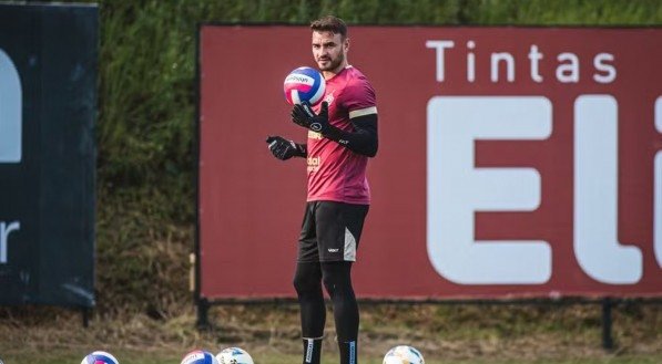 Imagem do goleiro Gabriel Vasconcellos