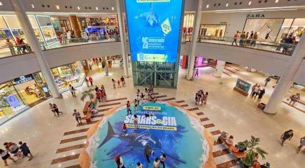 RioMar Recife traz maior exposição do Brasil com réplicas animatrônicas de tubarão para Temporada de Férias