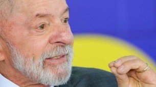 Presidente Luiz In&aacute;cio Lula da Silva (PT) durante pronunciamento