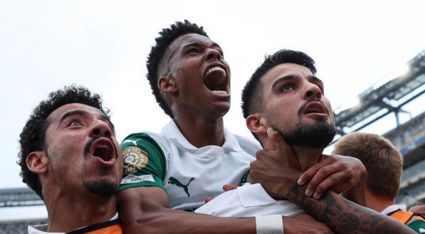 Imagem da partida do Palmeiras no Mundial de Clubes