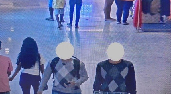 Câmeras de segurança ajudaram polícia a identificar os autores do furto das joias