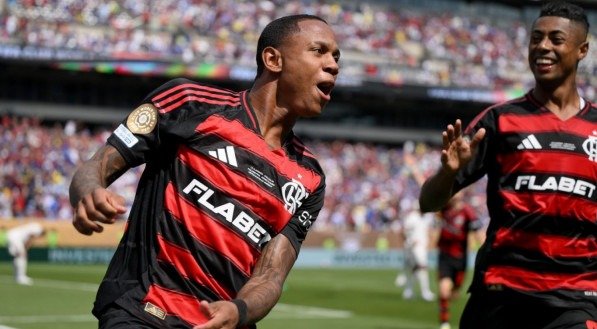 Autor do 3º gol, Wallace Yan emocionado se declara ao Flamengo "Espero trazer muitas alegrias pra essa nação"