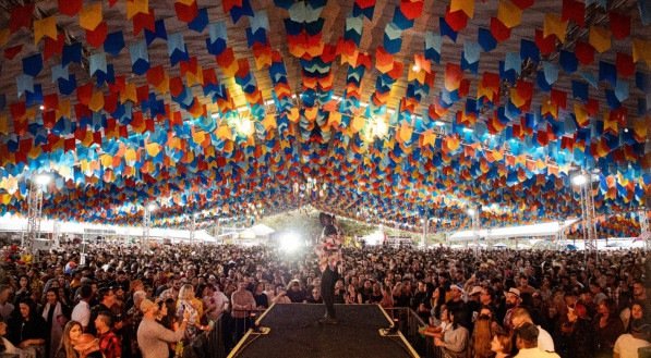 Festejos juninos no Polo Cultural da Serra Negra