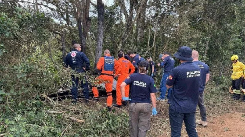 Queda de balão em Praia Grande, litoral de Santa Catarina, deixou oito mortos