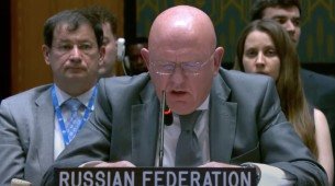  Vassily Nebenzia, representante da Rússia na ONU
