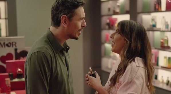 Fernanda Paes Leme e João Vicente de Castro já fizeram campanha publicitária juntos