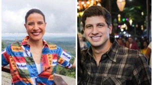 Raquel Lyra e João Campos circularam com aliados em festas juninas