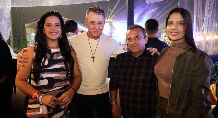  Gleyciane da Silva, Airon Tavares, Laerdis Florênio e Rosangêla Gomes