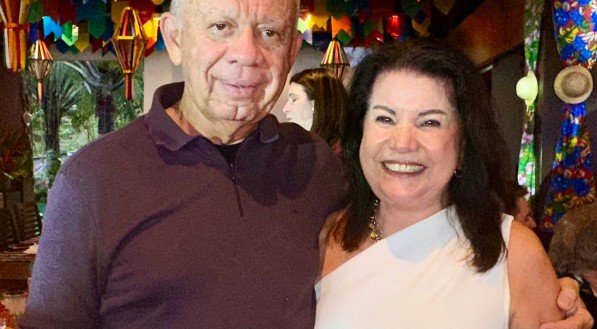 Marcos e Suzy Magalhães, curtindo São João