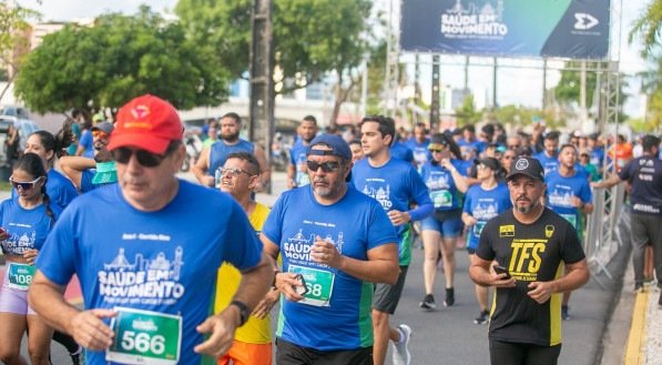 Corrida solidária no Recife marca o Dia Nacional da Saúde com percurso de 5 km