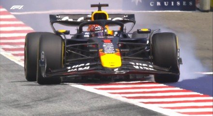 Imagem de Verstappen, da Red Bull