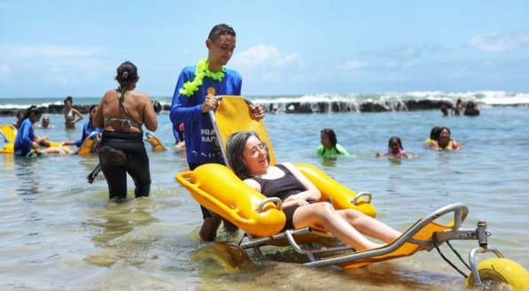 São João de Direitos leva forró e acessibilidade ao Praia Sem Barreiras neste sábado (28)