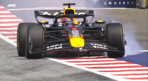 Imagem de Verstappen, da Red Bull