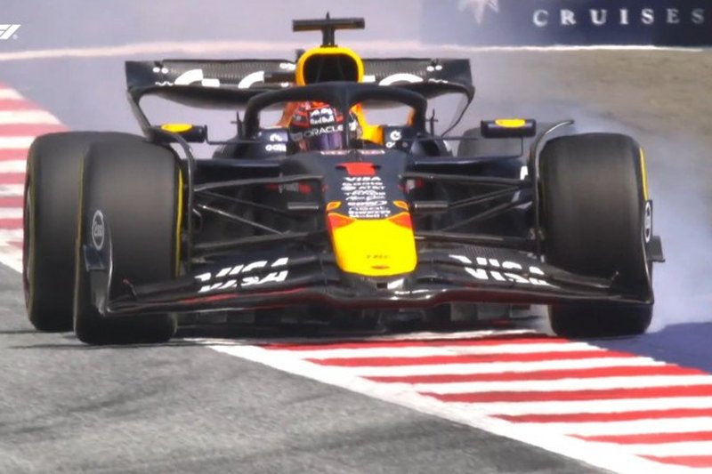 Imagem de Verstappen, da Red Bull