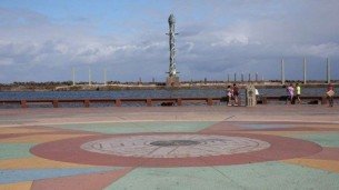 Praça do Marco Zero, no Recife