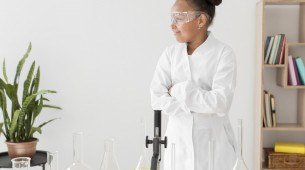 Muitas meninas crescem sem ver mulheres cientistas como referência