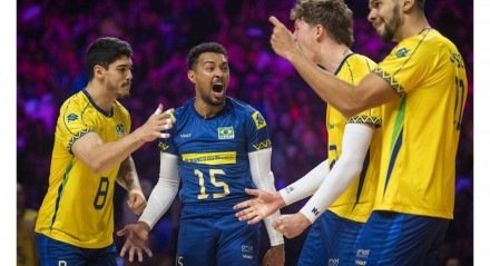 O Brasil encarou a ItÃ¡lia neste sÃ¡bado (28) no penÃºltimo jogo da segunda semana da Liga das NaÃ§Ãµes (VNL) e venceu o rival no tie-break