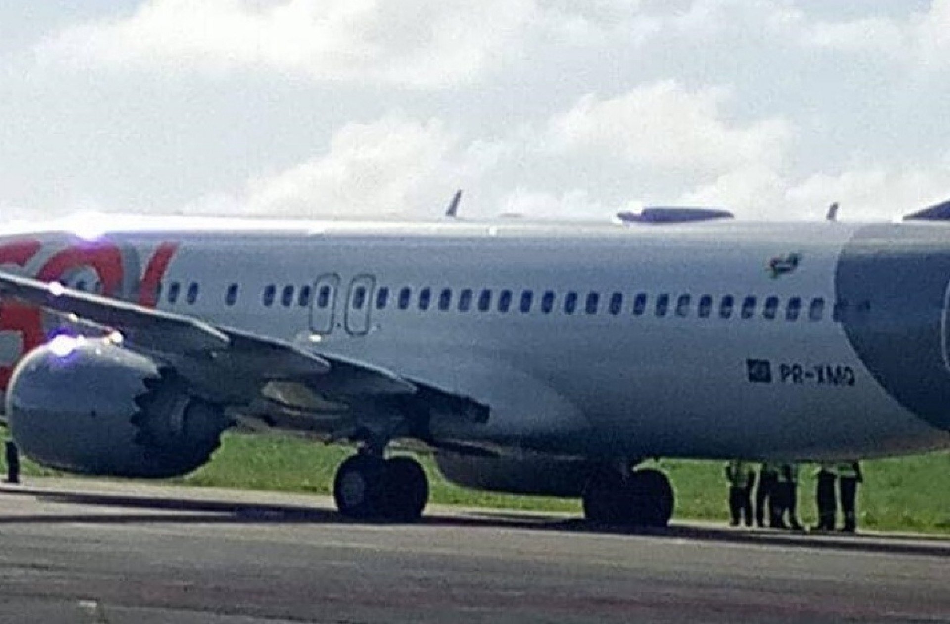 Após uma semana, outra aeronave afunda no aeroporto de Fernando de Noronha
